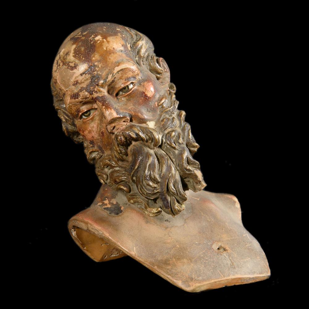 BUST OF SAINT PETER - RELICS