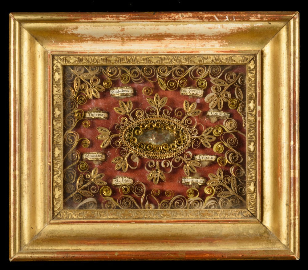 RELIQUAIRE 8 SAINTS 18eme siècle - RELICS
