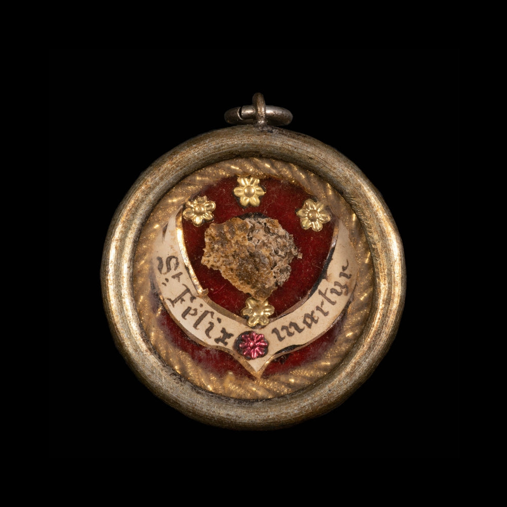 RELIQUARY, RELIC OF SAINT FELIX - RELICS