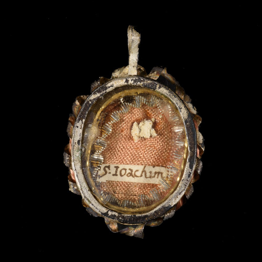 RELIQUARY, RELIC OF SAINT JOACHIM Father of the Virgin Mary
