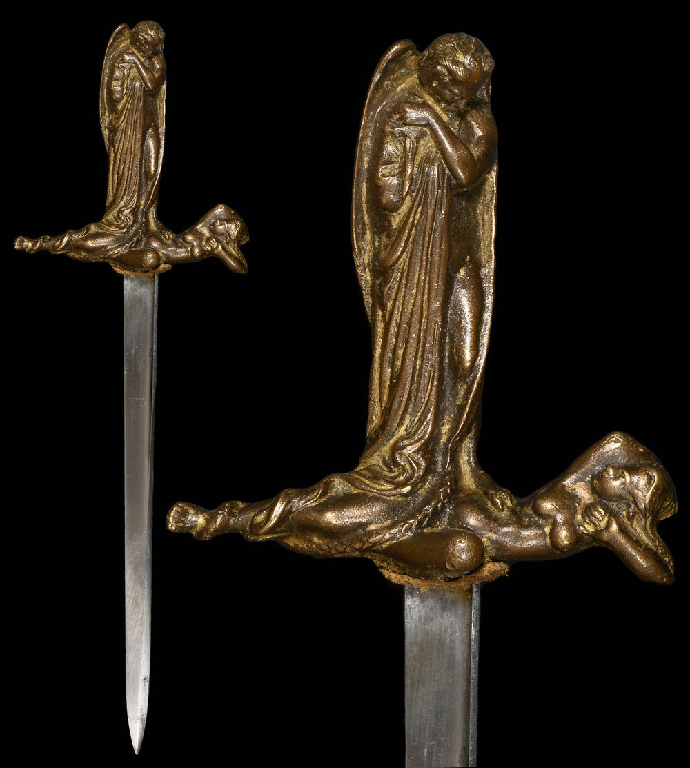 SATANIC RITUAL DAGGER FOR OCCULT CEREMONY - RELICS