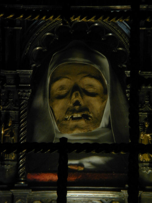 La tête coupée de Sainte Catherine de Sienne-RELICS