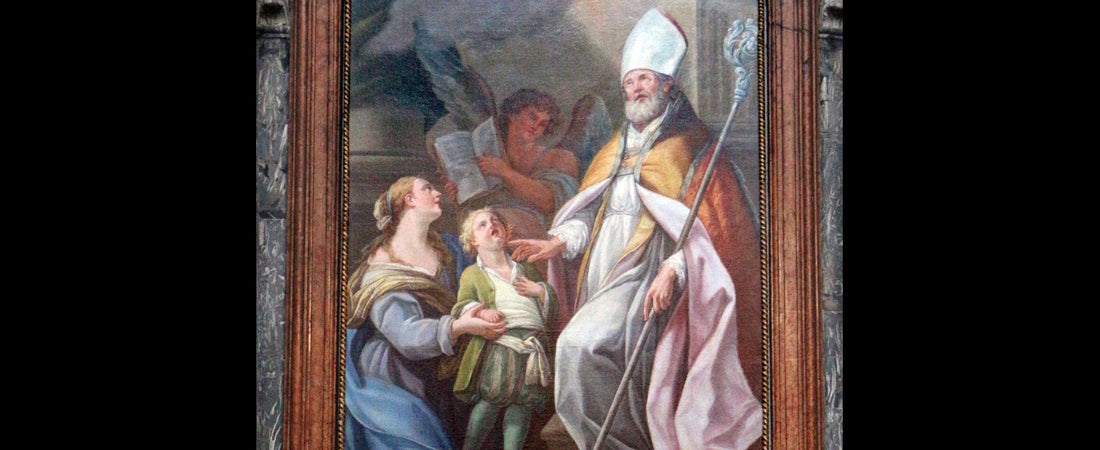 Saint Blaise de Sébaste, connu sous le nom san Biagio-RELICS