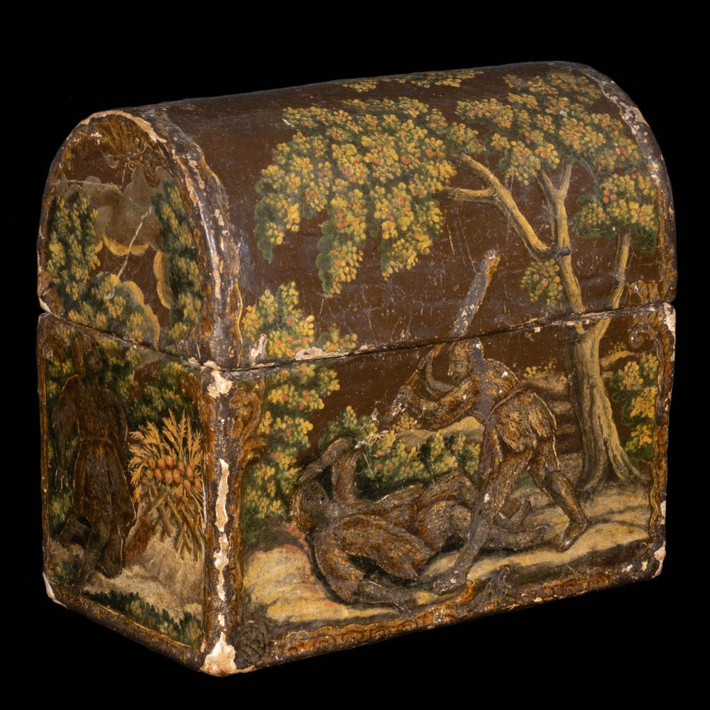17th century GARDEN OF EDEN BOX - RELICS