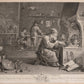 18th Century ENGRAVING THE CHEMIST - RELICS