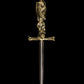 OCCULT RITUAL DAGGER WITH DEVIL, SKULLS AND OWL – 19TH CENTURY