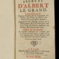 Albert le Grand + Alletz (1743 + 1769) - RELICS