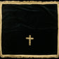 BLACK FUNERARY ALTAR CLOTH  - RELICS