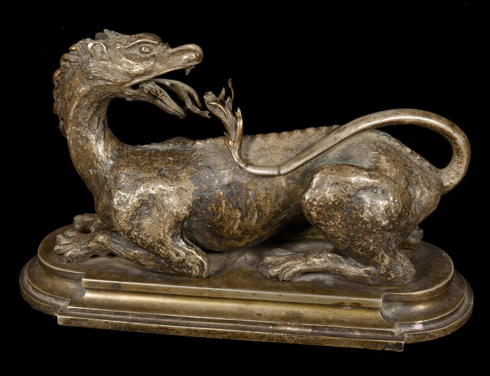 BRONZE DRAGON dated 1890 - RELICS