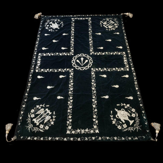 COFFIN PALL – 19TH CENTURY - RELICS