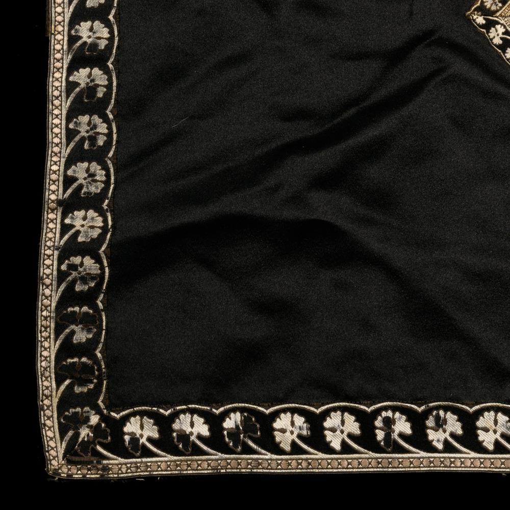 CORPORAL NOIR POUR OFFICE DES MORTS – XIXᵉ SIÈCLE - RELICS