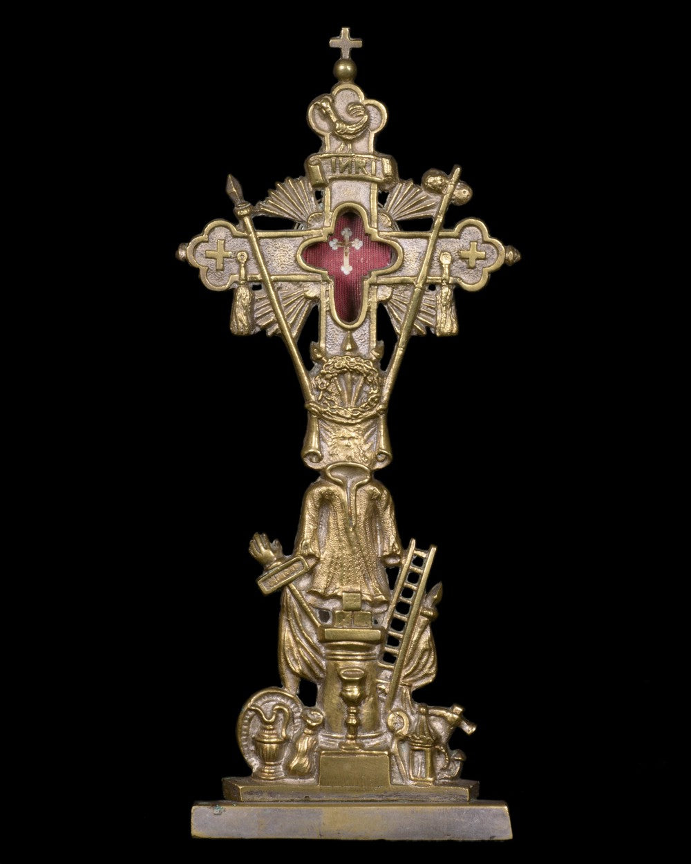 CROSS OF PASSION, RELIQUARY OF THE TRUE CROSS - RELICS