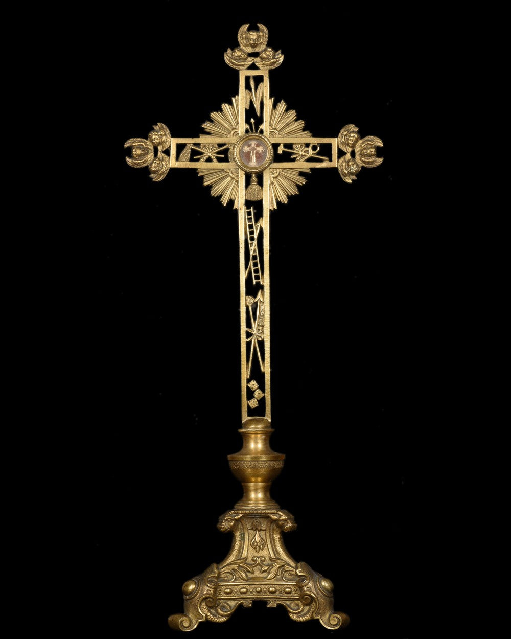 CROSS OF PASSION, RELIQUARY OF THE TRUE CROSS - RELICS