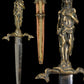 DEVIL AND SNAKE OCCULT CEREMONY RITUAL DAGGER - RELICS