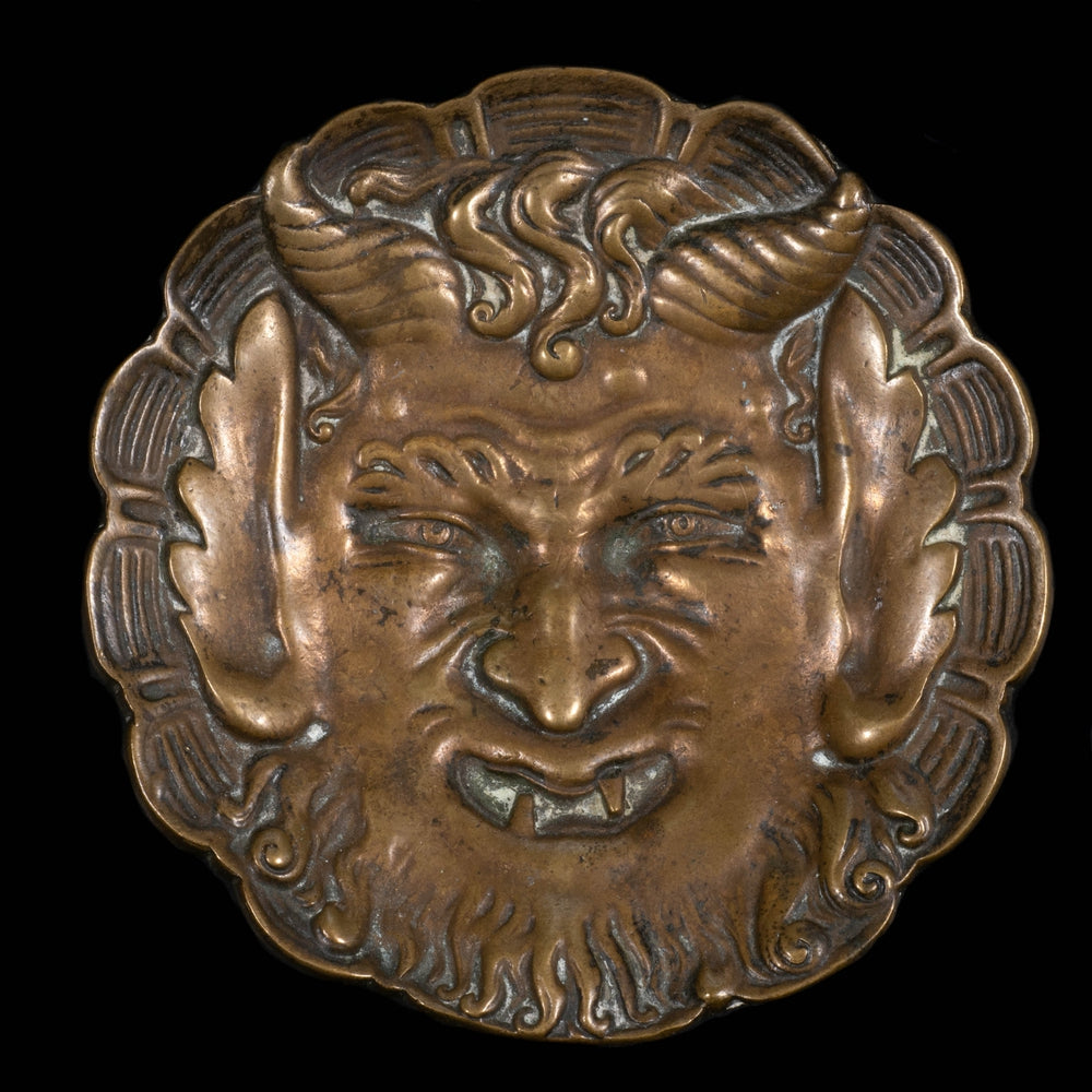 DEVIL FACE BRONZE BOWL - RELICS