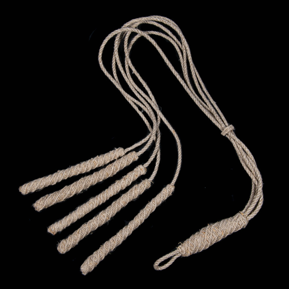 DISCIPLINE ROPE 5 STRIPS, LATE 19C | RELICS