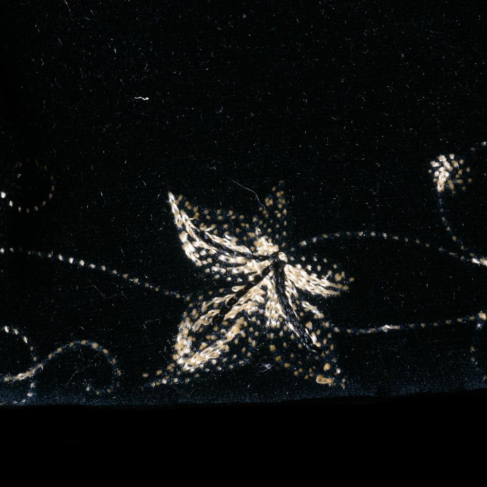 Drap de cercueil en velours noir XIXᵉ siècle - RELICS