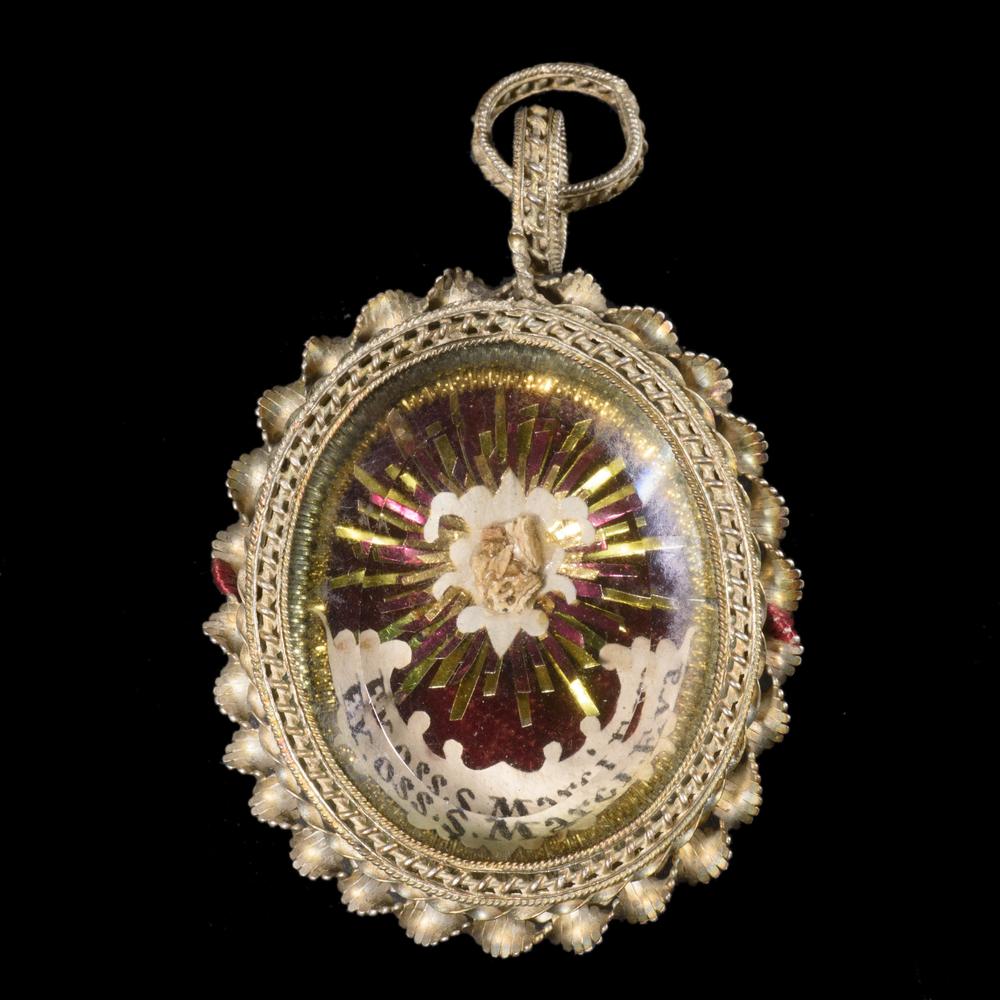 EX OSSIBUS RELIC OF SAINT MARK - RELICS