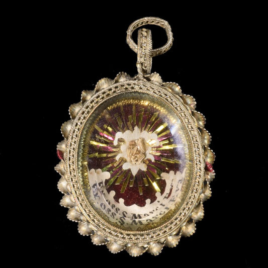 EX OSSIBUS RELIC OF SAINT MARK - RELICS