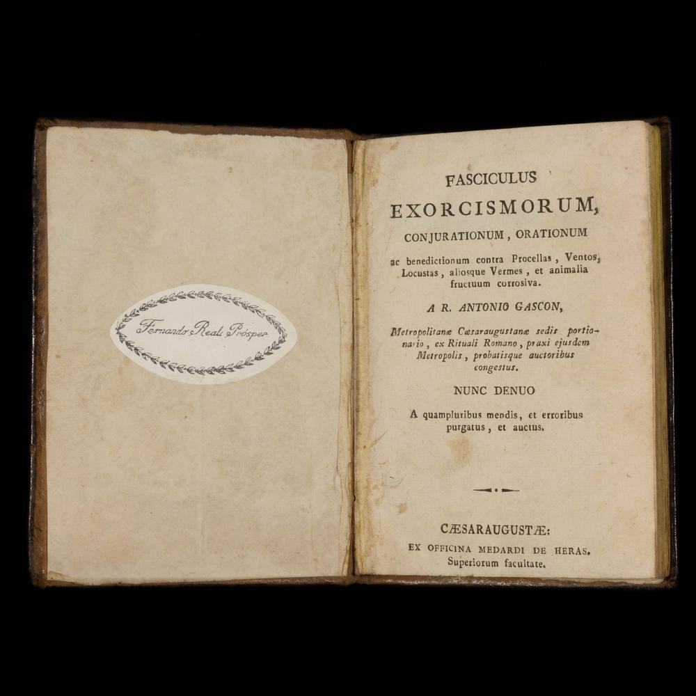 FASCICULUS EXORCISMORUM - RELICS