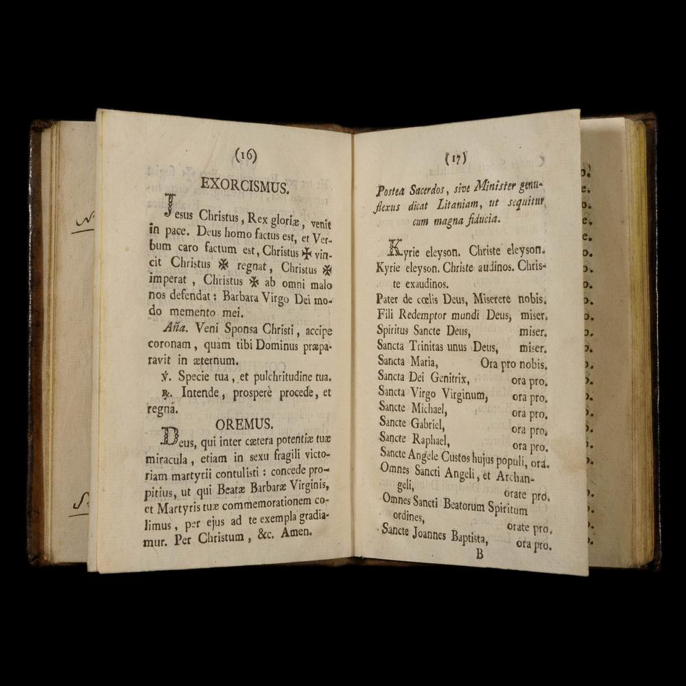 FASCICULUS EXORCISMORUM - RELICS
