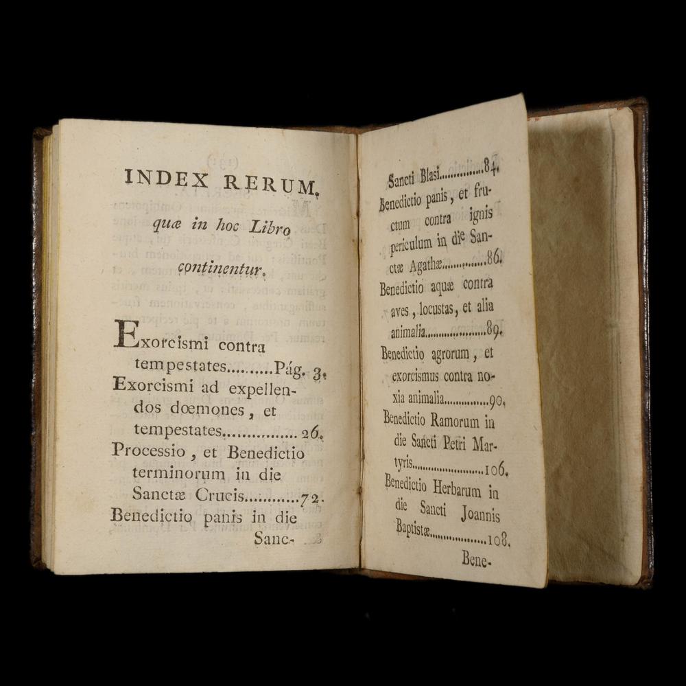 FASCICULUS EXORCISMORUM - RELICS