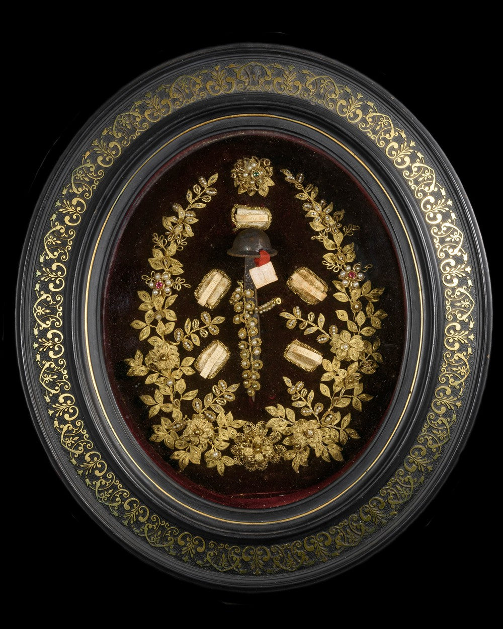 FRANCISCAN RELIQUARY OF THE HOLY NAIL - RELICS