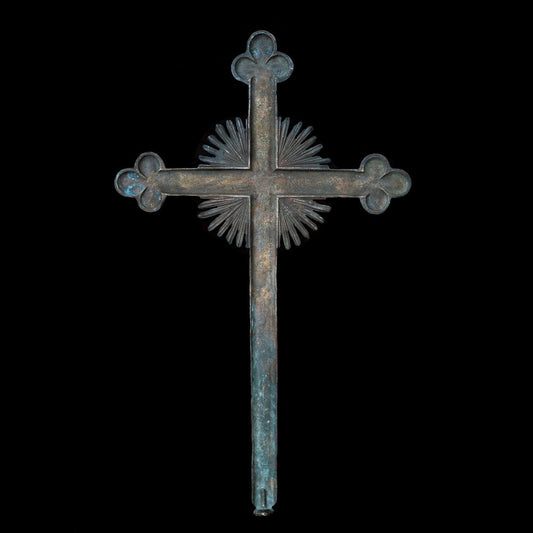 FUNERAL CROSS OF CEMETERY - RELICS