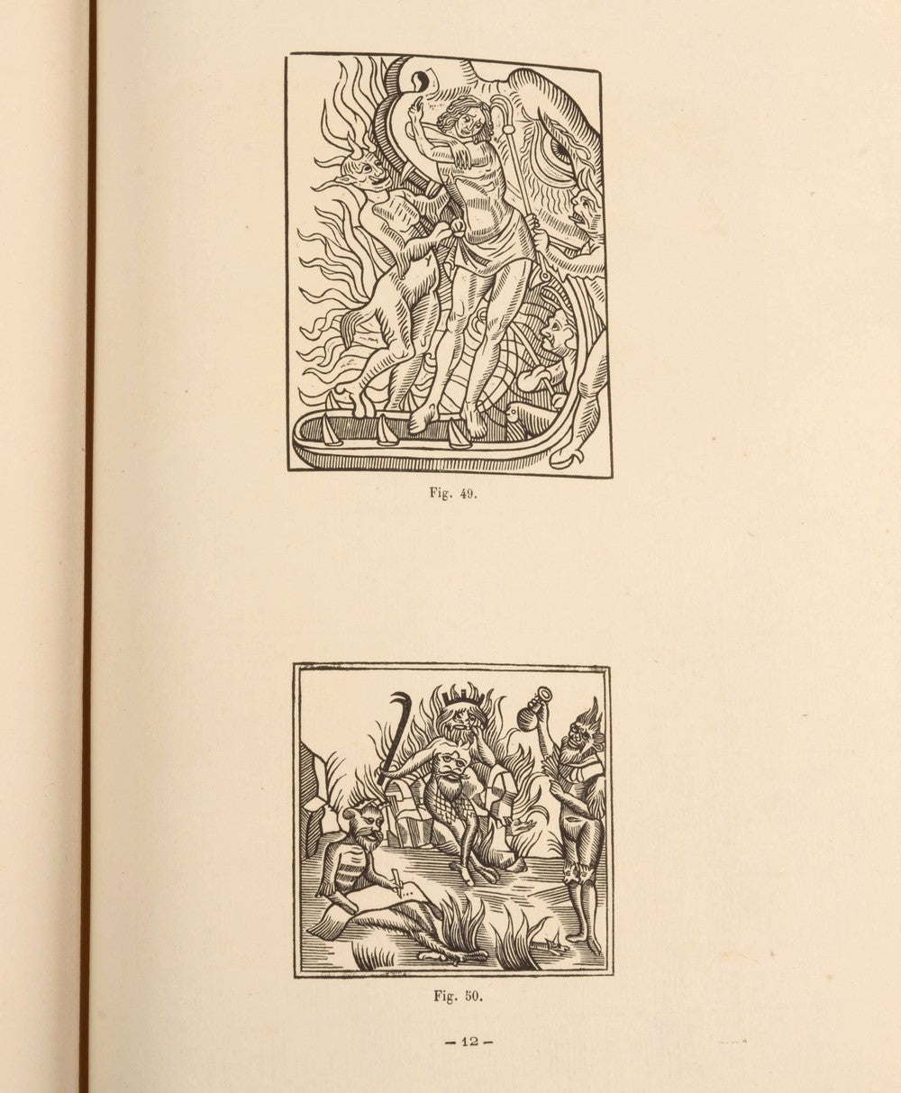 GRAVURES SUR BOIS TIRÉES DES LIVRES FRANÇAIS DU XVE SIÈCLE - RELICS