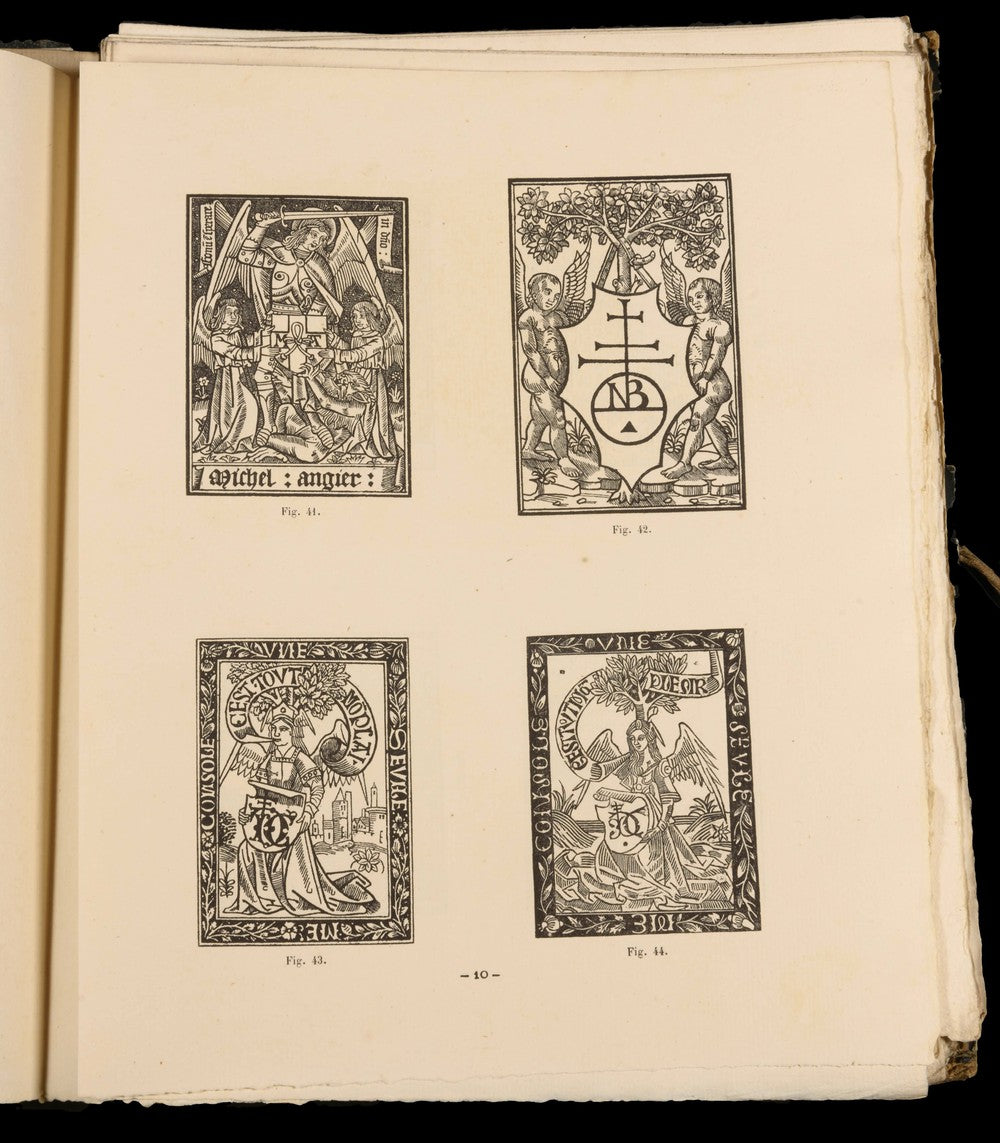 GRAVURES SUR BOIS TIRÉES DES LIVRES FRANÇAIS DU XVE SIÈCLE - RELICS