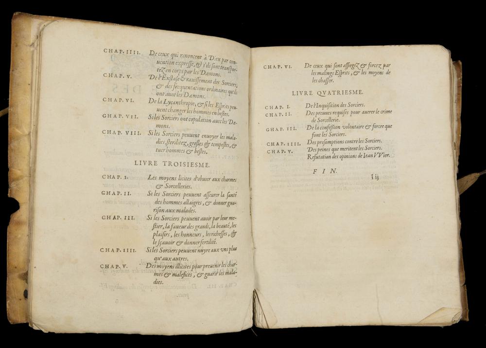 JEAN BODIN – LA DÉMONOMANIE DES SORCIERS 1580 – Traité de chasse aux sorcières - RELICS