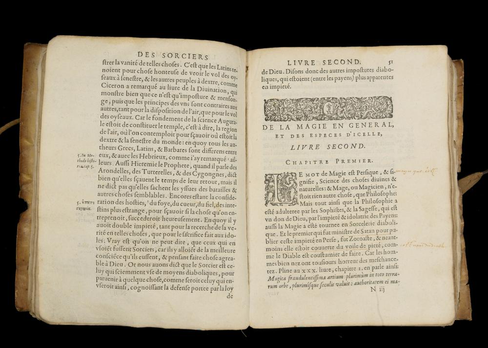 JEAN BODIN – LA DÉMONOMANIE DES SORCIERS 1580 – Traité de chasse aux sorcières - RELICS