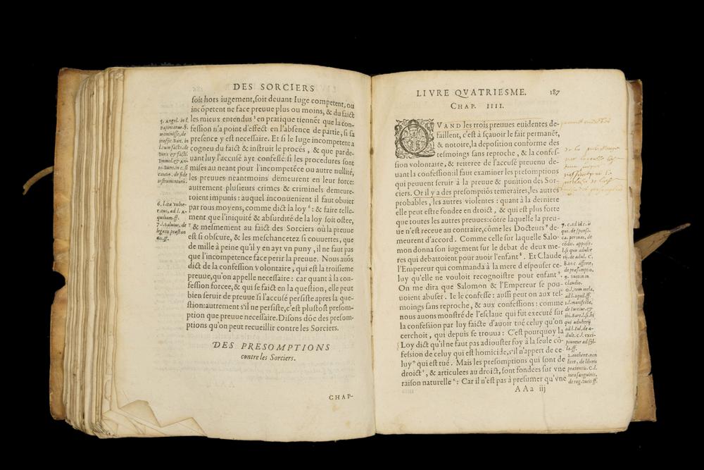 JEAN BODIN – LA DÉMONOMANIE DES SORCIERS 1580 – Traité de chasse aux sorcières - RELICS