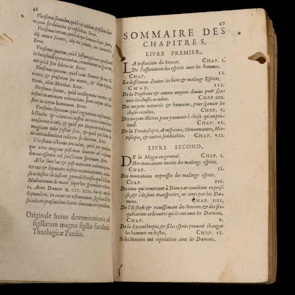 JEAN BODIN – LA DÉMONOMANIE DES SORCIERS – 1598 - Traité de chasse aux sorcières - RELICS