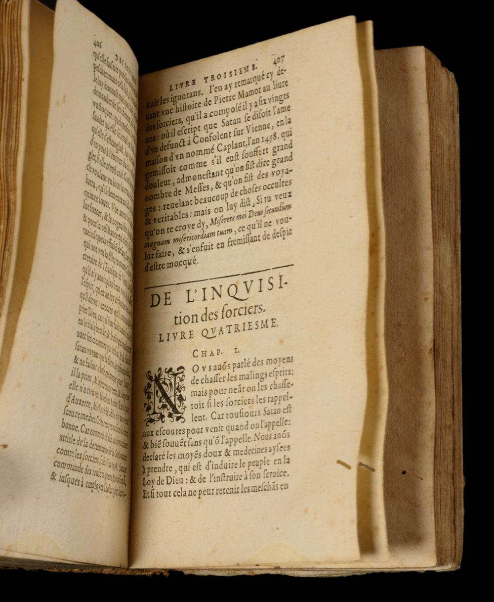 JEAN BODIN – LA DÉMONOMANIE DES SORCIERS – 1598 - Traité de chasse aux sorcières - RELICS