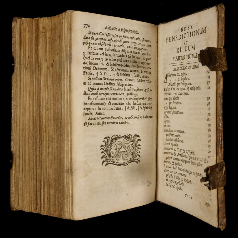 LOCUPLETISSIMUS THESAURUS Exorcismes, Bénédictions et Conjurations 1744 - RELICS