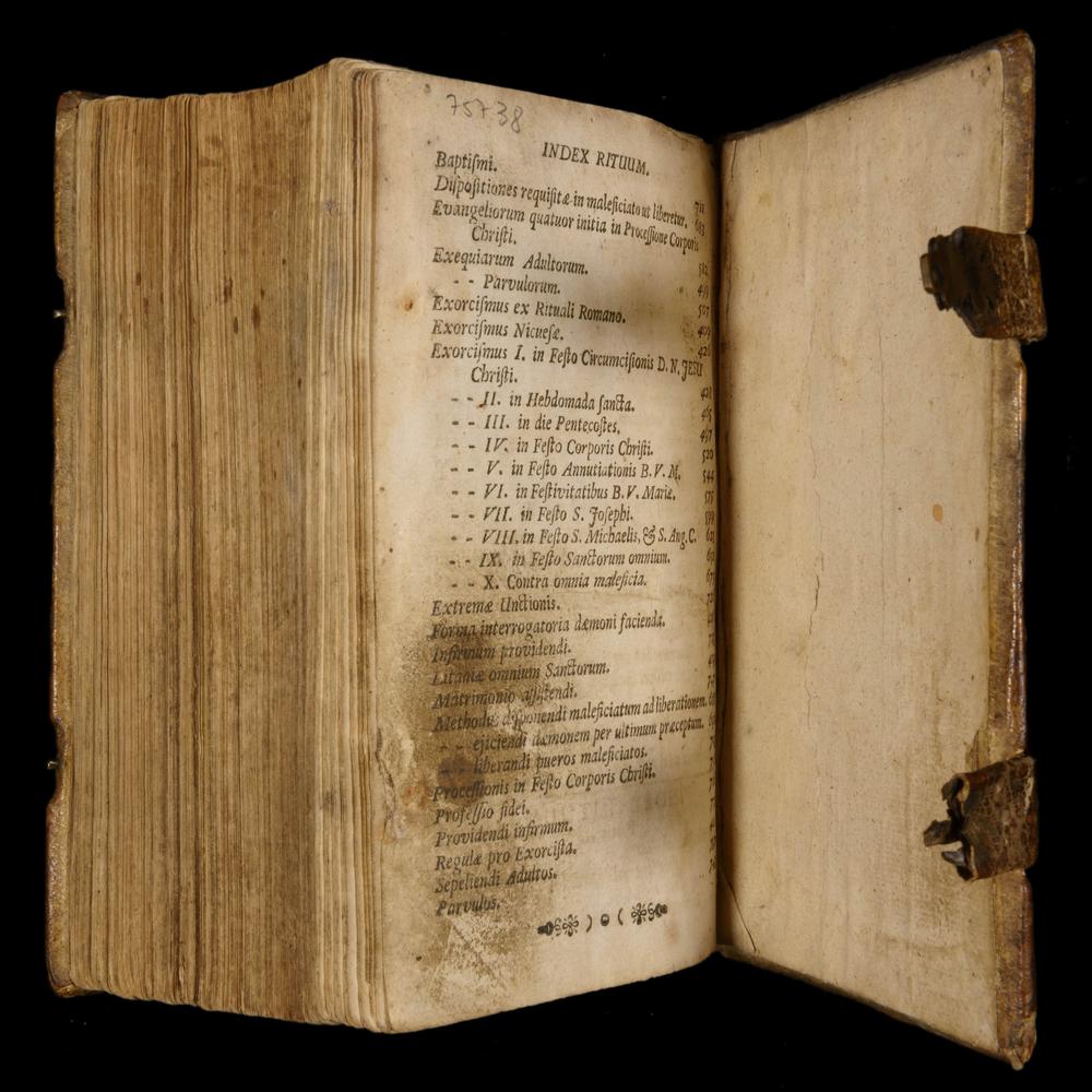 LOCUPLETISSIMUS THESAURUS Exorcismes, Bénédictions et Conjurations 1744 - RELICS