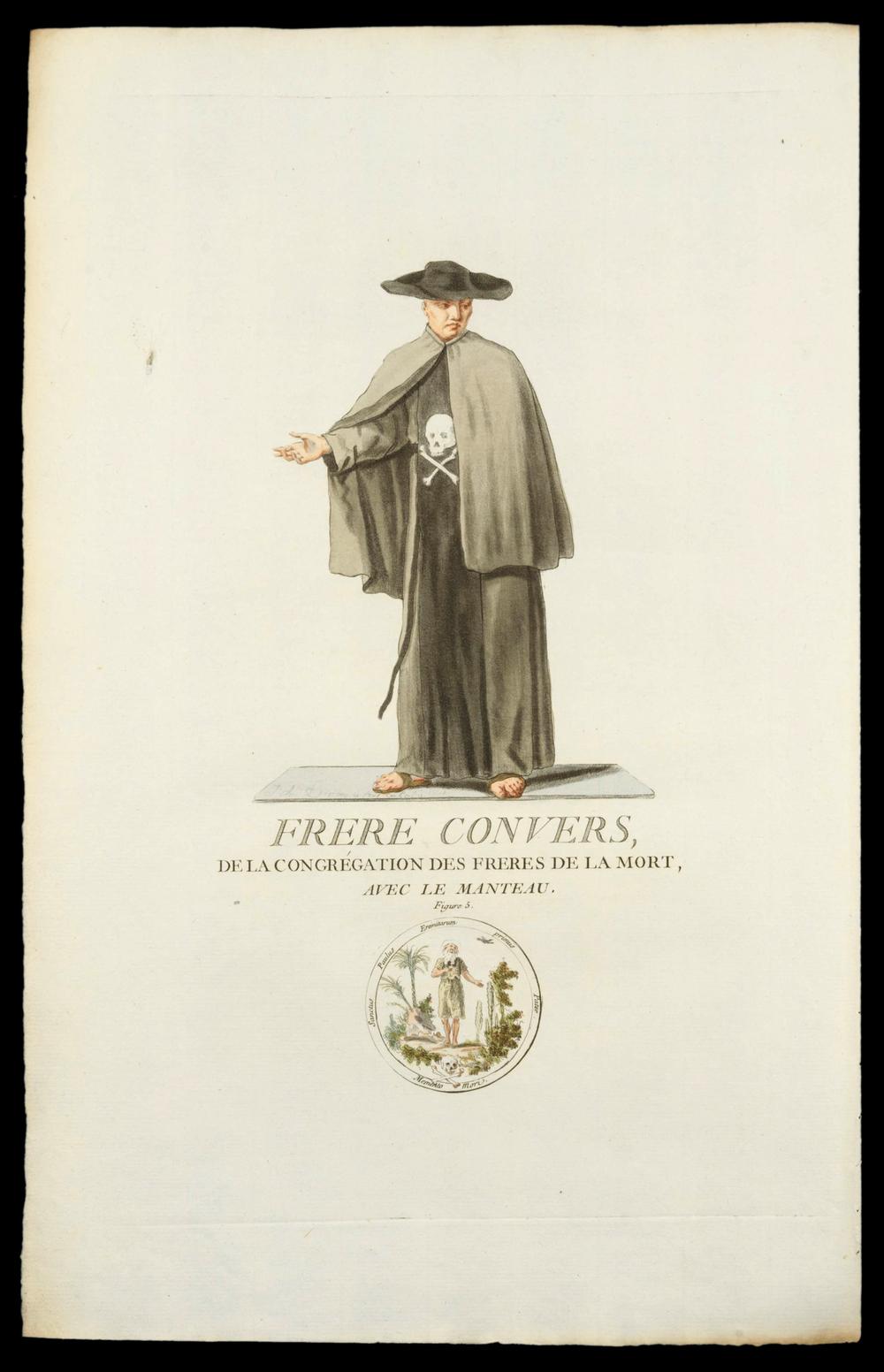 Les Frères de la Mort – gravures originales XVIIIe siècle - RELICS