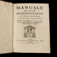 MANUALE RITUUM ECCLESIASTICORUM - Exorcismes 1687 - RELICS