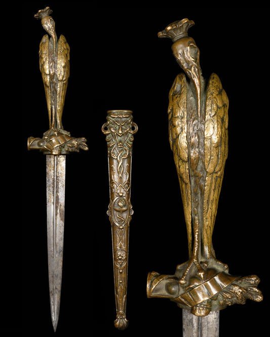 OCCULT RITUAL CEREMONY DAGGER - RELICS