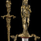 OCCULT RITUAL DAGGER WITH DEVIL AND SERPENTS – 19TH CENTURY