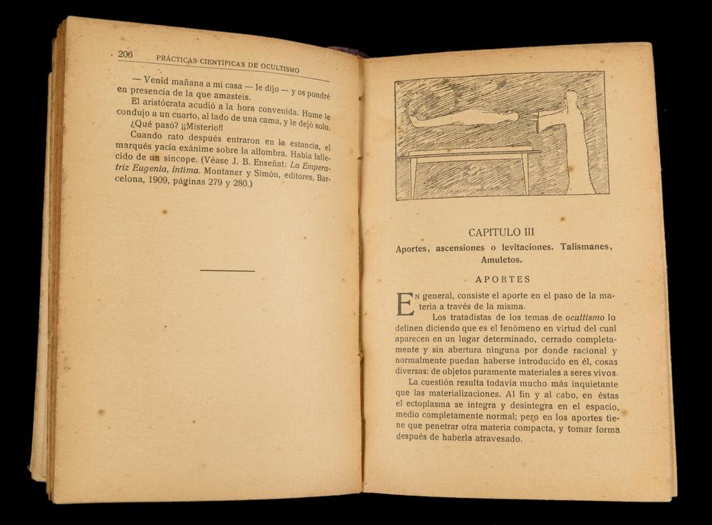 OCCULTISME SCIENTIFIQUE & MÉTAPSYCHIQUE — TRAITÉ OCCULTE ESPAGNOL, 1924 - RELICS