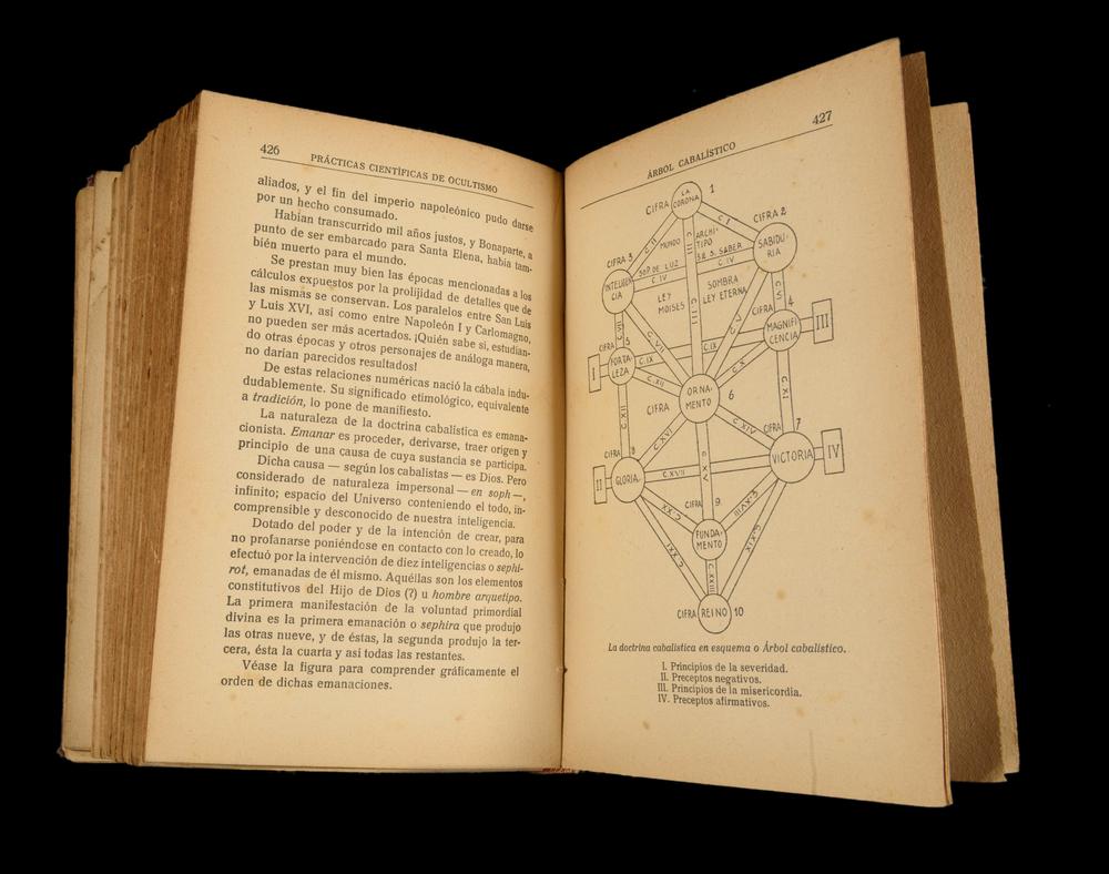 OCCULTISME SCIENTIFIQUE & MÉTAPSYCHIQUE — TRAITÉ OCCULTE ESPAGNOL, 1924 - RELICS