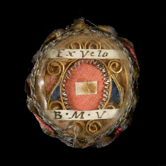 RARE RELIQUARY OF THE VEIL OF THE VIRGIN - RELICS