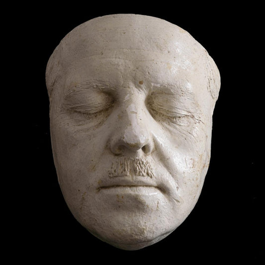 RARE PLASTER DEATH MASK - RELICS