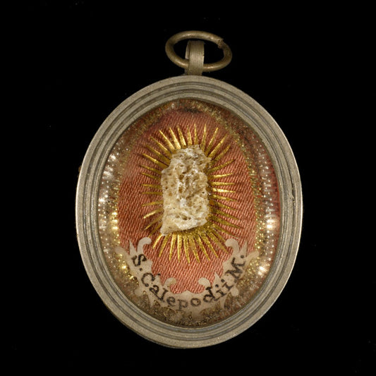 RELIC OF SAINT CALEPODUS OF ROME - RELICS