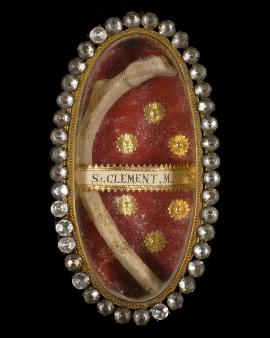 RELIC OF SAINT CLEMENT WITH DOCUMENT - RELICS