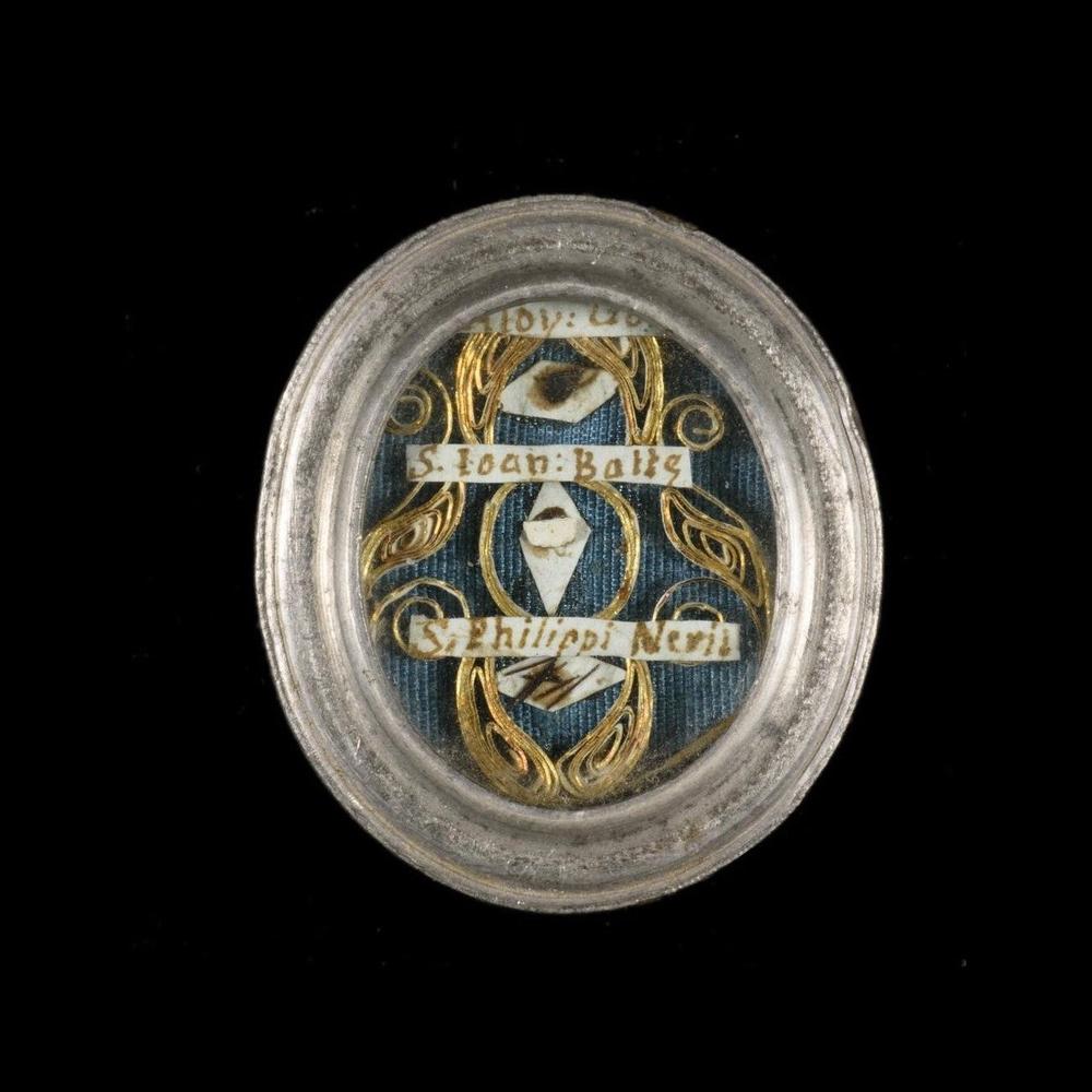 RELICS OF SAINT ALOYSIUS GONZAGA, SAINT JOHN THE BAPTIST AND SAINT PHILIP NERI - RELICS