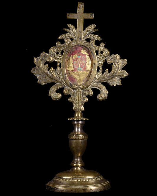 RELIQUAIRE D'AUTEL, RELIQUE DE LA VRAIE CROIX - RELICS