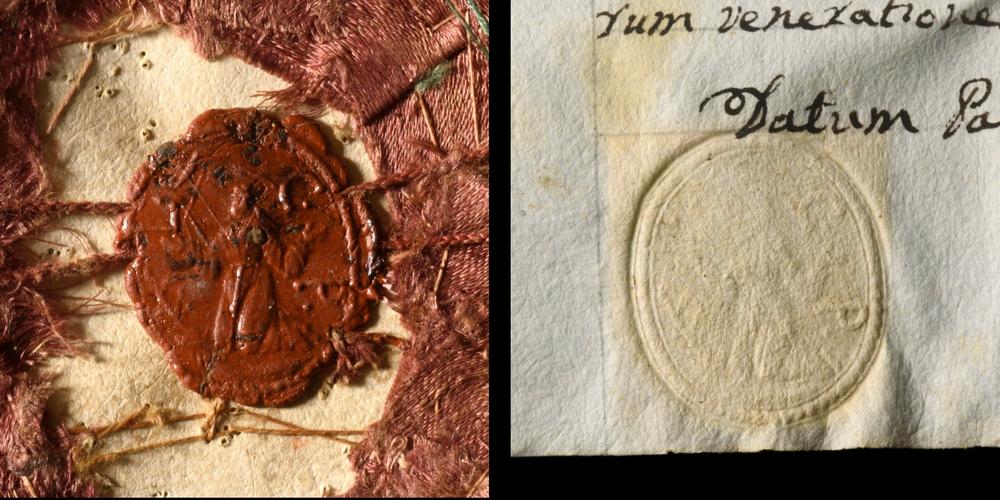 RELIQUAIRE FRANCISCAIN, VRAIE CROIX, LAIT DE MARIE avec DOCUMENT - RELICS